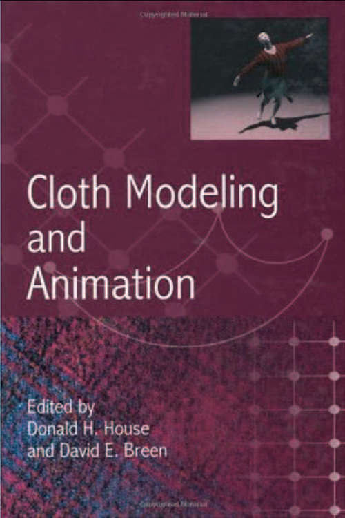 Book cover of Cloth Modeling and Animation