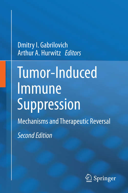 Book cover of Tumor-Induced Immune Suppression