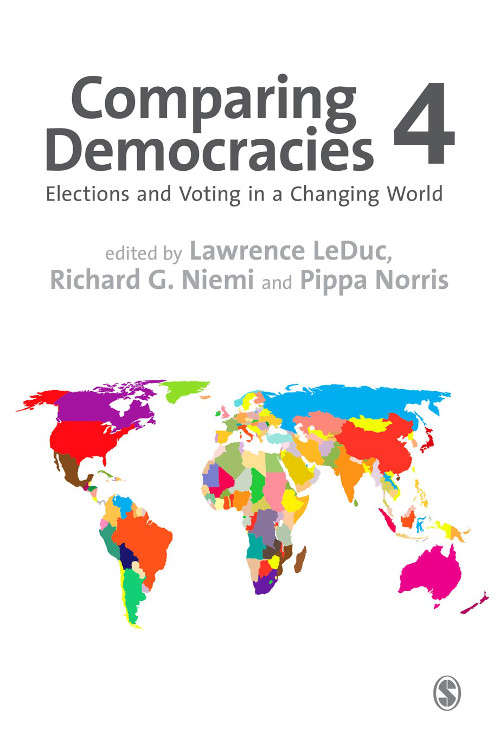 Book cover of Comparing Democracies (Third Edition): Elections and Voting in a Changing World