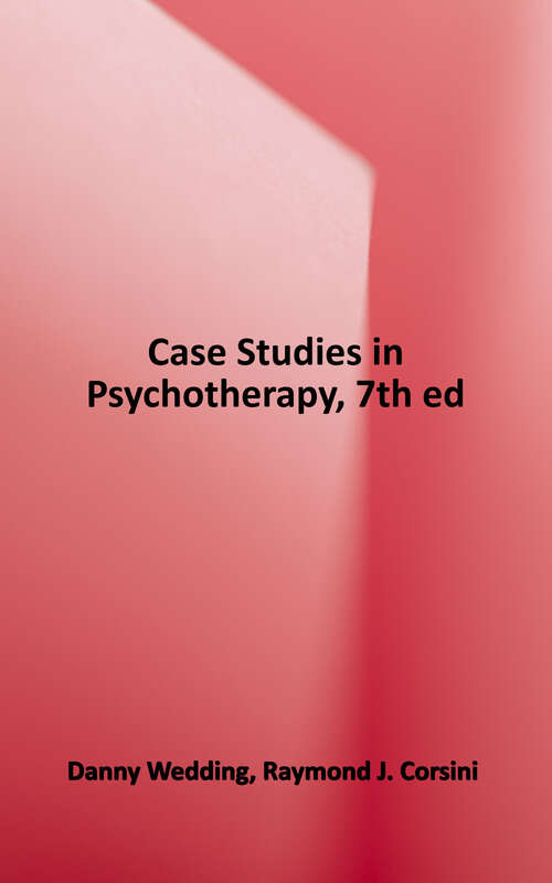 Book cover of Case Studies in Psychotherapy (7)