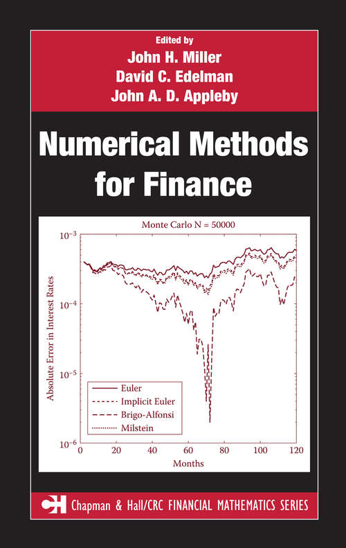 Book cover of Numerical Methods for Finance (1)