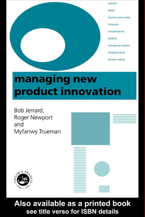 Book cover of Managing New Product Innovation