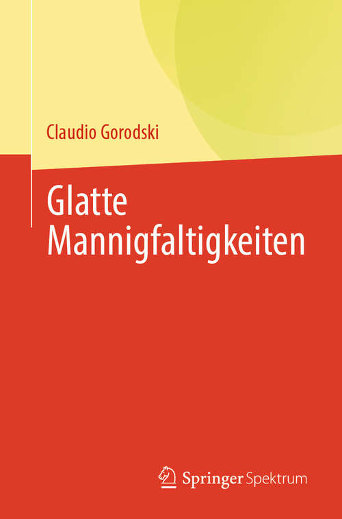 Book cover of Glatte Mannigfaltigkeiten