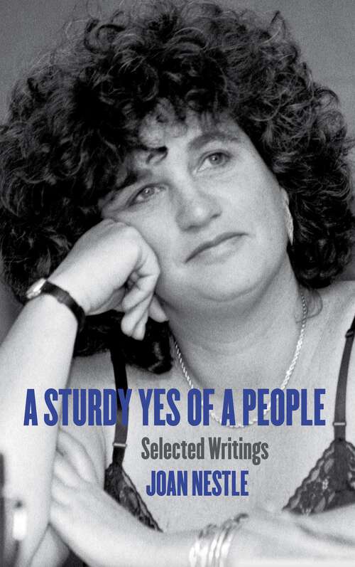 Book cover of A Sturdy Yes of a People: Selected Writings (Sapphic Classic)