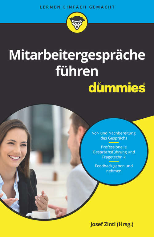 Book cover of Mitarbeitergespräche führen für Dummies (Für Dummies)