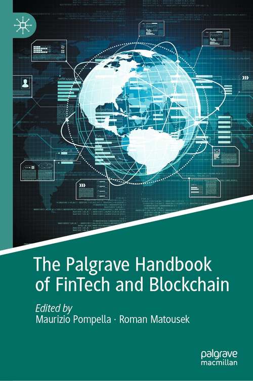 Book cover of The Palgrave Handbook of FinTech and Blockchain (1st ed. 2021)