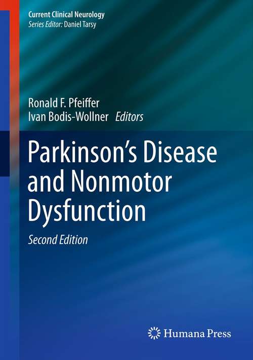 Book cover of Parkinson's Disease and Nonmotor Dysfunction