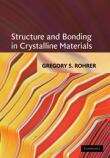 Book cover of Structure and Bonding in Crystalline Materials