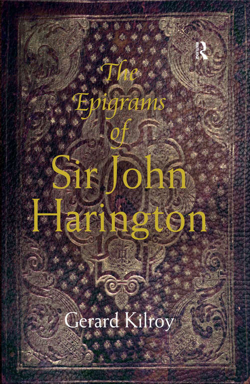 Book cover of The Epigrams of Sir John Harington