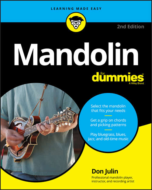 Book cover of Mandolin For Dummies (2)