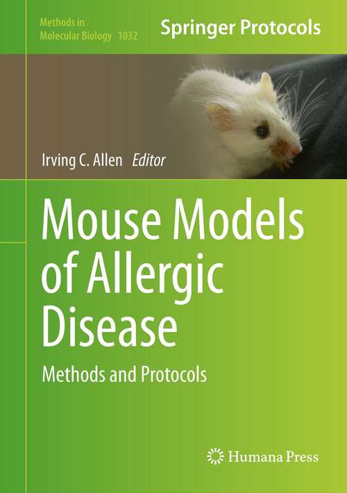 Book cover of Mouse Models of Allergic Disease: Methods and Protocols