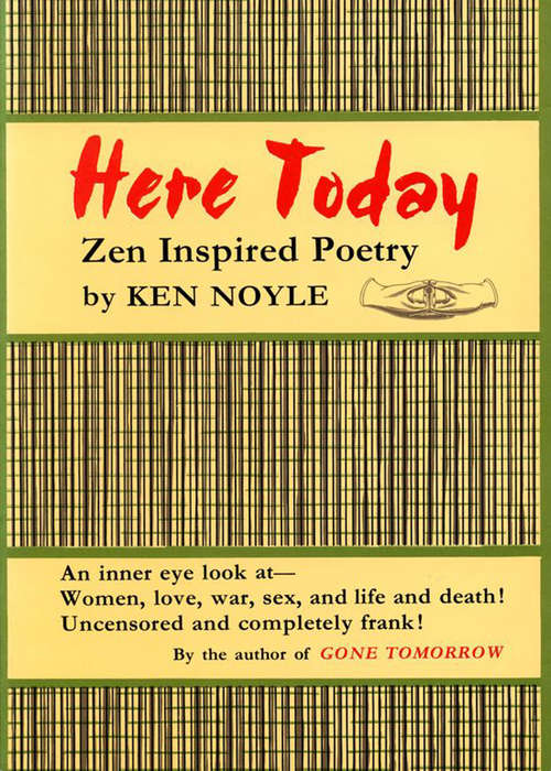 Book cover of Here Today, Zen Poetry