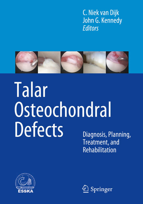 Book cover of Talar Osteochondral Defects