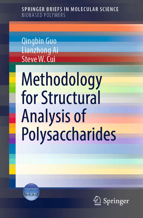 Book cover of Methodology for Structural Analysis of Polysaccharides (1st ed. 2018) (SpringerBriefs in Molecular Science)