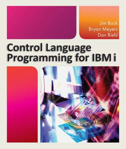 Book cover of Control Language Programming For IBM I