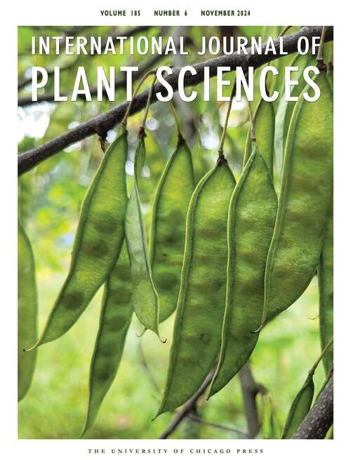 Book cover of International Journal of Plant Sciences, volume 185 number 6 (November/December 2024)