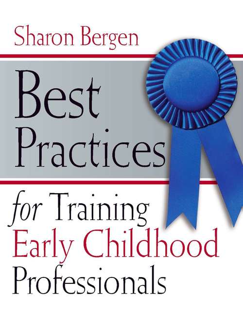 Book cover of Best Practices for Training Early Childhood Professionals