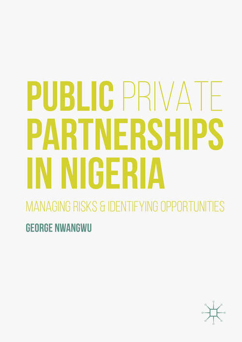 Book cover of Public Private Partnerships in Nigeria