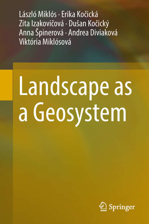 Book cover of Landscape as a Geosystem