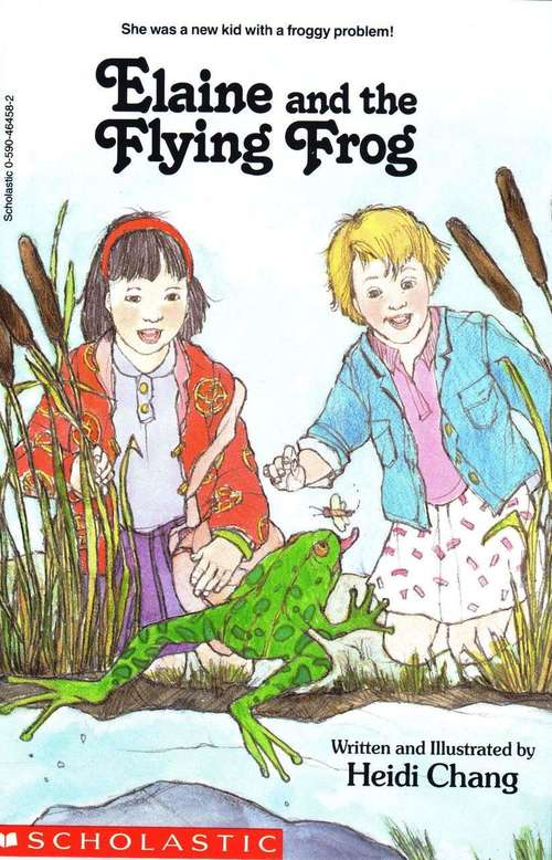 Book cover of Elaine and the Flying Frog
