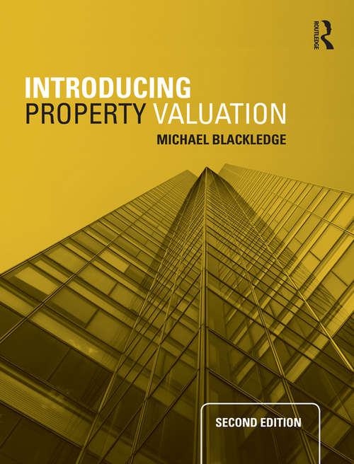 Book cover of Introducing Property Valuation (2)