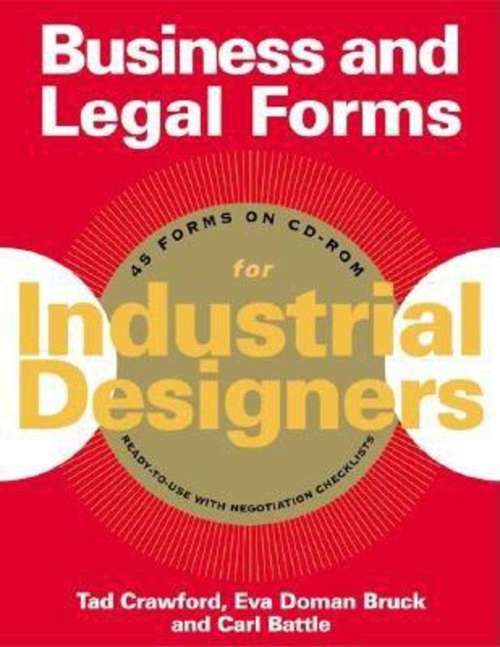 Book cover of Business and Legal Forms for Industrial Designers