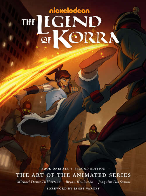 Book cover of The Legend of Korra: The Art of the Animated Series--Book One: Air (Second Edition)