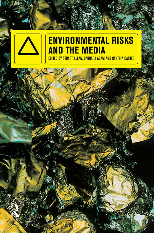 Book cover of Environmental Risks and the Media