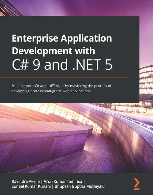 Book cover of Enterprise Application Development with C# 9 and .NET 5