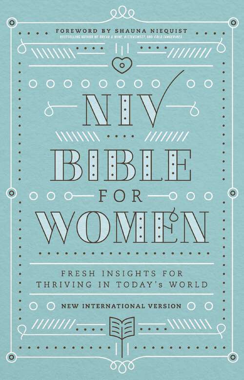 Book cover of NIV, Bible for Women, eBook: Fresh Insights for Thriving in Today's World
