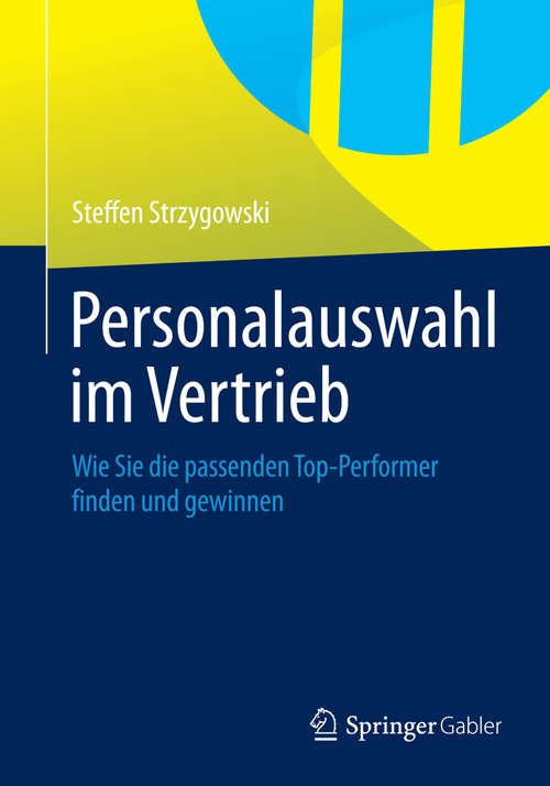 Book cover of Personalauswahl im Vertrieb