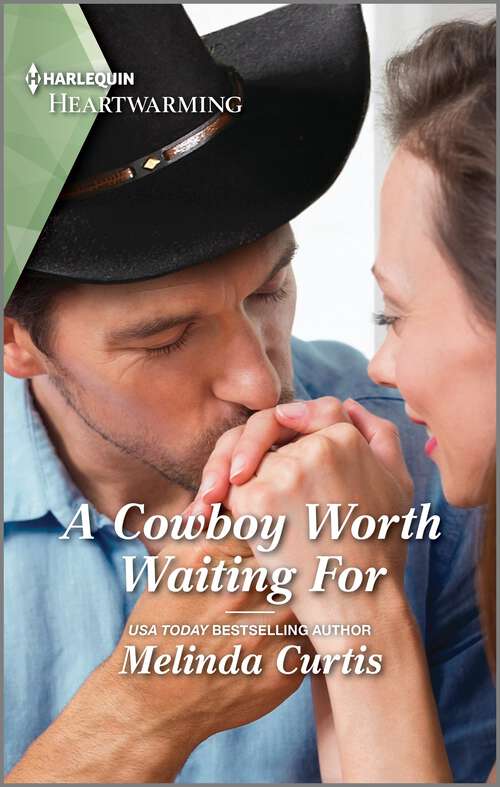Book cover of A Cowboy Worth Waiting For: A Clean and Uplifting Romance (The Cowboy Academy #1)