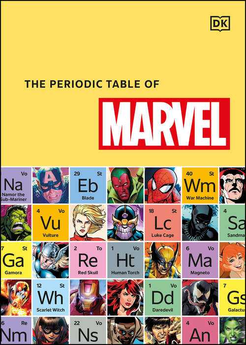 Book cover of The Periodic Table of Marvel