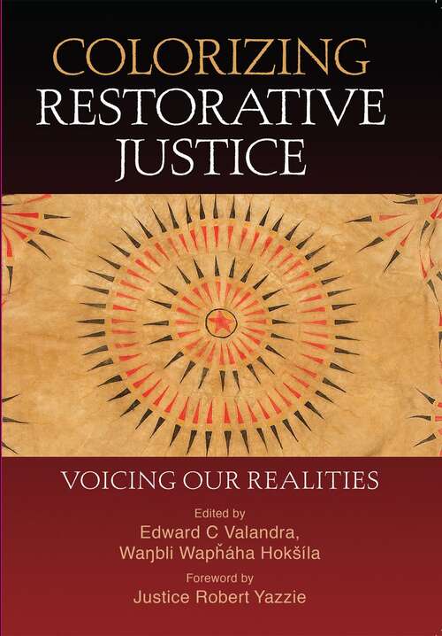 Book cover of Colorizing Restorative Justice: Voicing Our Realities