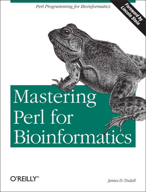 Book cover of Mastering Perl for Bioinformatics