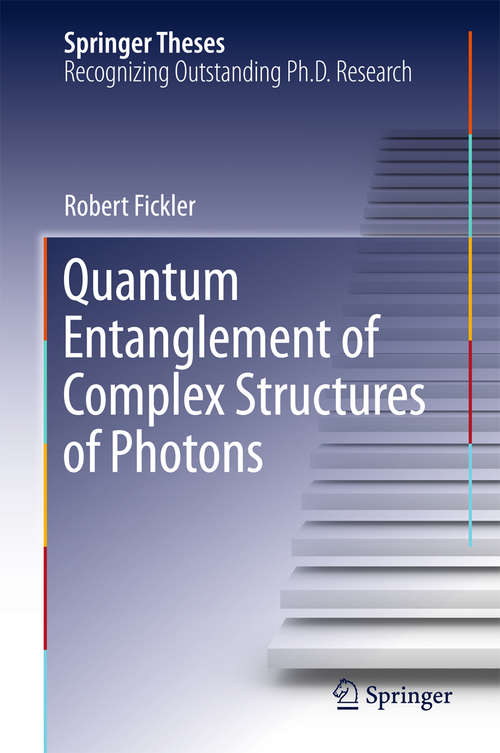 Book cover of Quantum Entanglement of Complex Structures of Photons