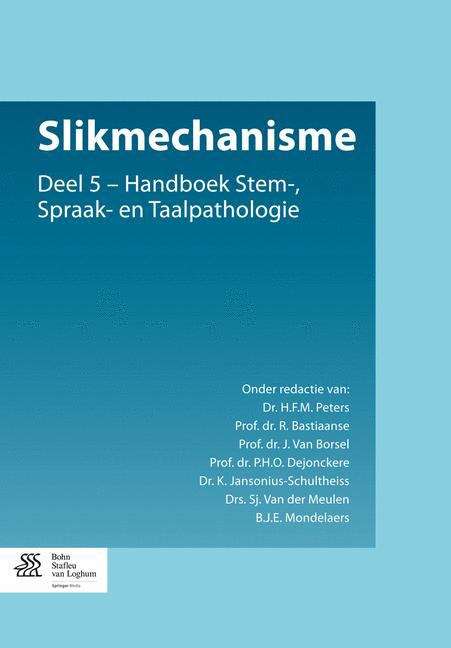 Book cover of Slikmechanisme: Deel 5 - Handboek Stem-, Spraak- en Taalpathologie
