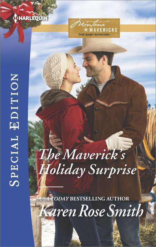 Book cover of The Maverick's Holiday Surprise