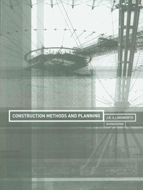 Book cover of Construction Methods and Planning (Second Edition)