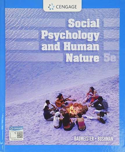 Book cover of Social Psychology and Human Nature (Fifth Edition)