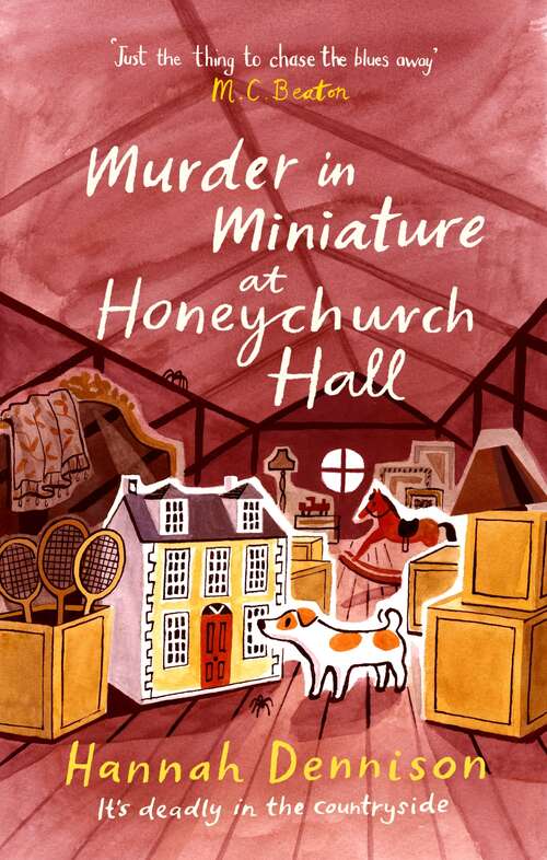 Book cover of Murder in Miniature at Honeychurch Hall