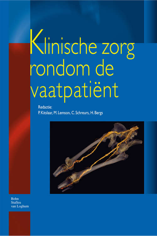 Book cover of Klinische zorg rondom de vaatpatiënt