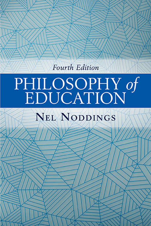 Book cover of The Philosophy of Education