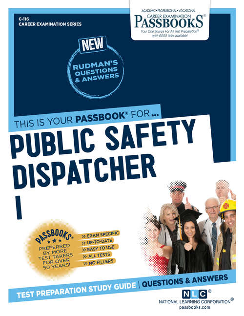 Book cover of Public Safety Dispatcher I: Passbooks Study Guide (Career Examination Series)