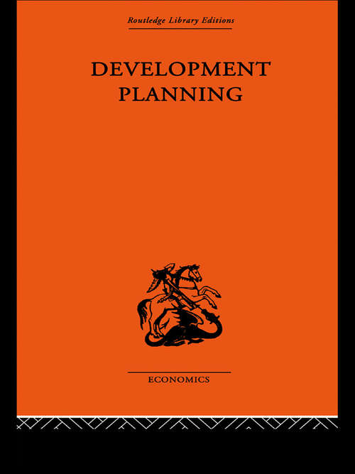 Book cover of Development Planning (5)