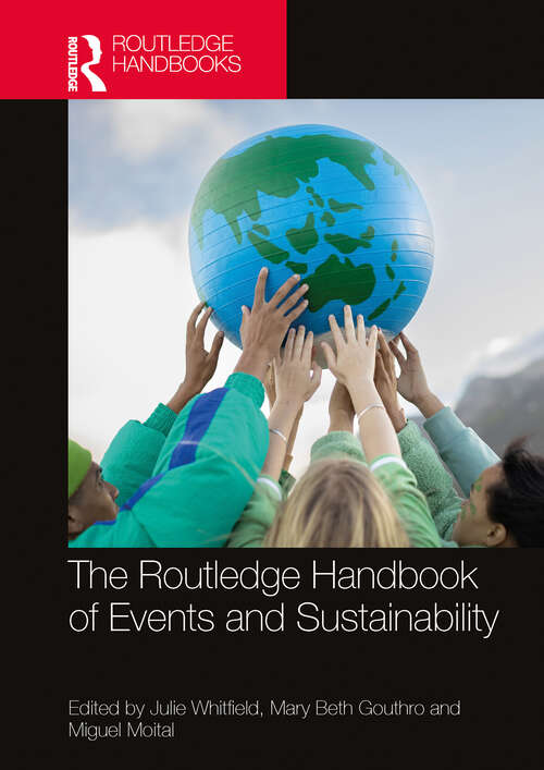 Book cover of The Routledge Handbook of Events and Sustainability