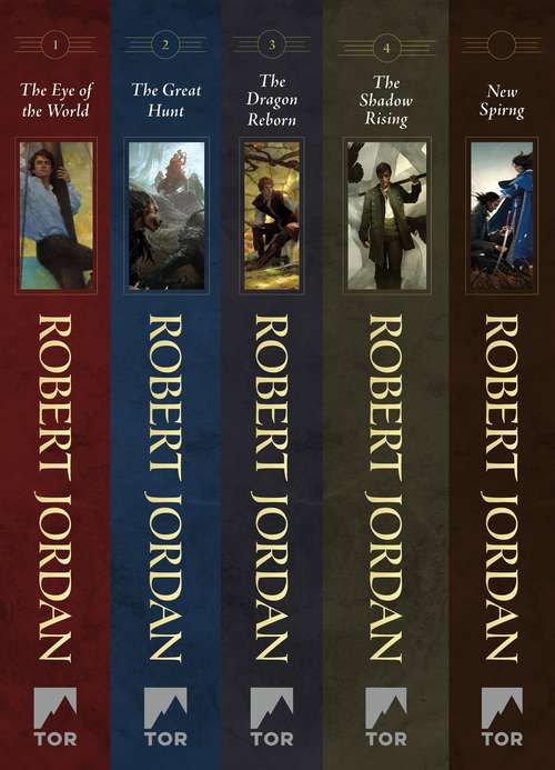 Book cover of The Wheel of Time, Books 1-4: The Novel) (Wheel of Time)