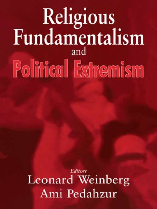 Book cover of Religious Fundamentalism and Political Extremism