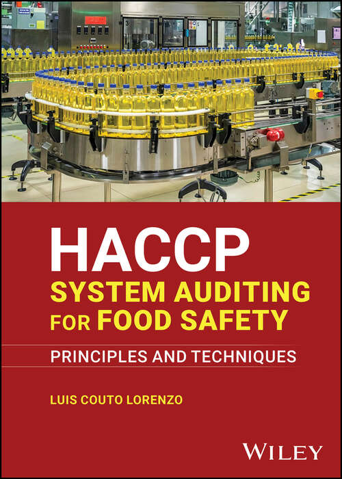 Book cover of HACCP System Auditing for Food Safety: Principles and Techniques