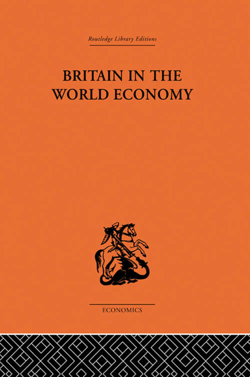 Book cover of Britain in the World Economy